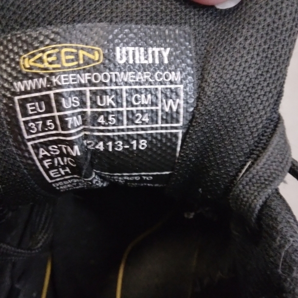 Keen Utility Sparta Aluminum Toe Shoes Size 7M - Picture 11 of 11